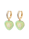 Cameo & Beyond Friendship Cherubs Heart earrings - Gold