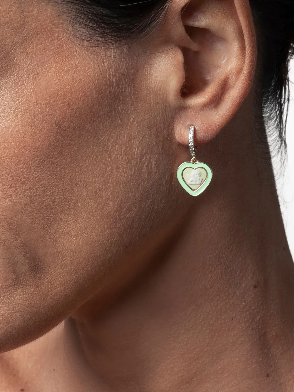 Cameo & Beyond aretes Friendship Cherubs | Image 2