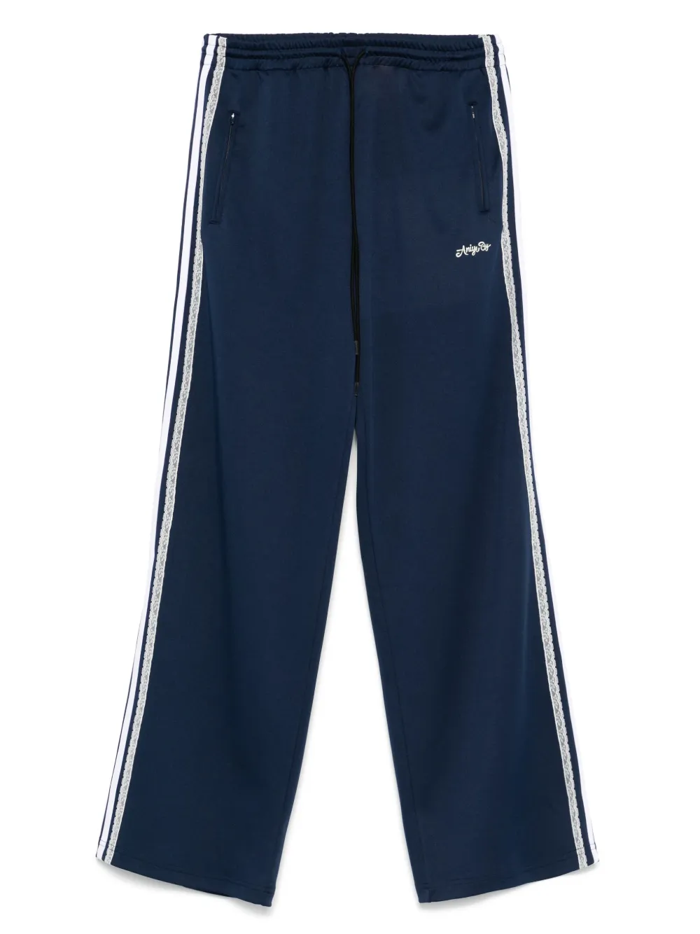 logo-print track pants