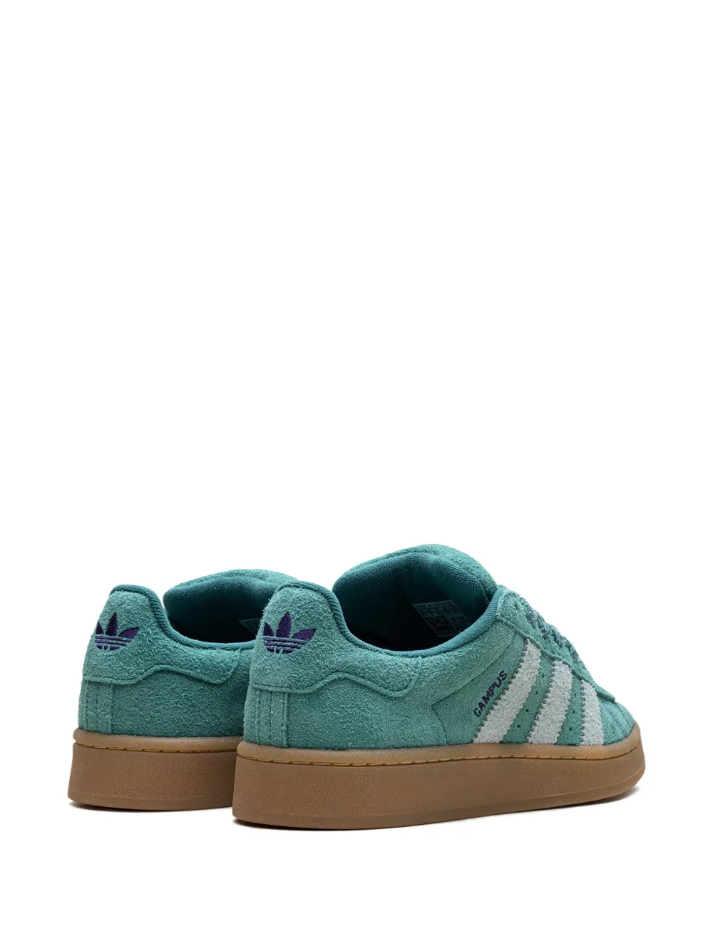 adidas Campus 00s "Active Green Semi Flash Aqua Collegiate Purple" sneakers