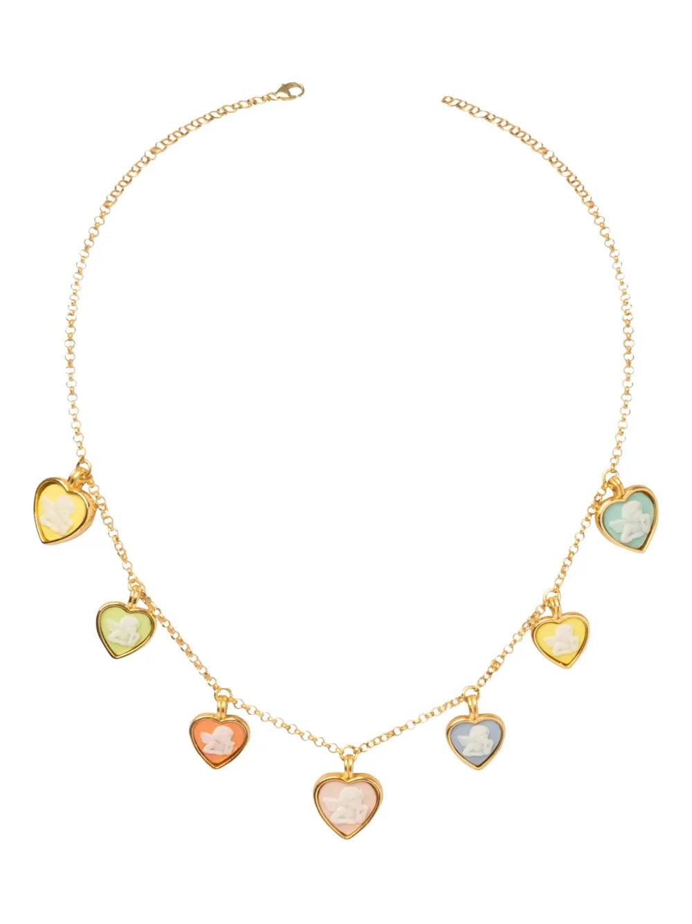 Cameo & Beyond Love Cherub charm necklace - ゴールドトーン Cameo & Beyond Love Cherub charm necklace - ゴールドトーン