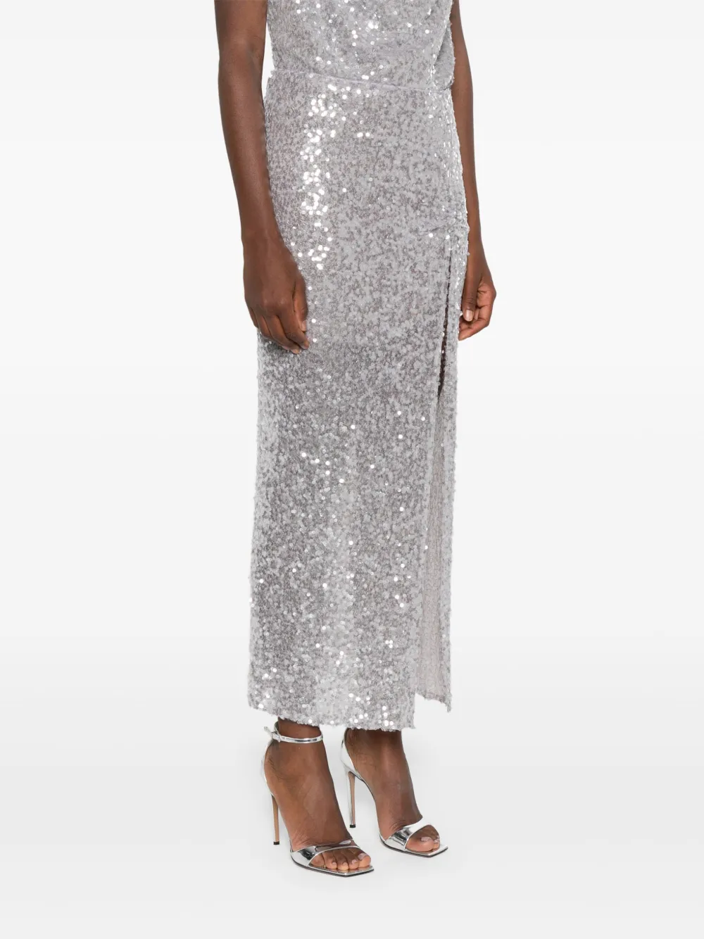 Aniye By Rose maxi-rok Zilver