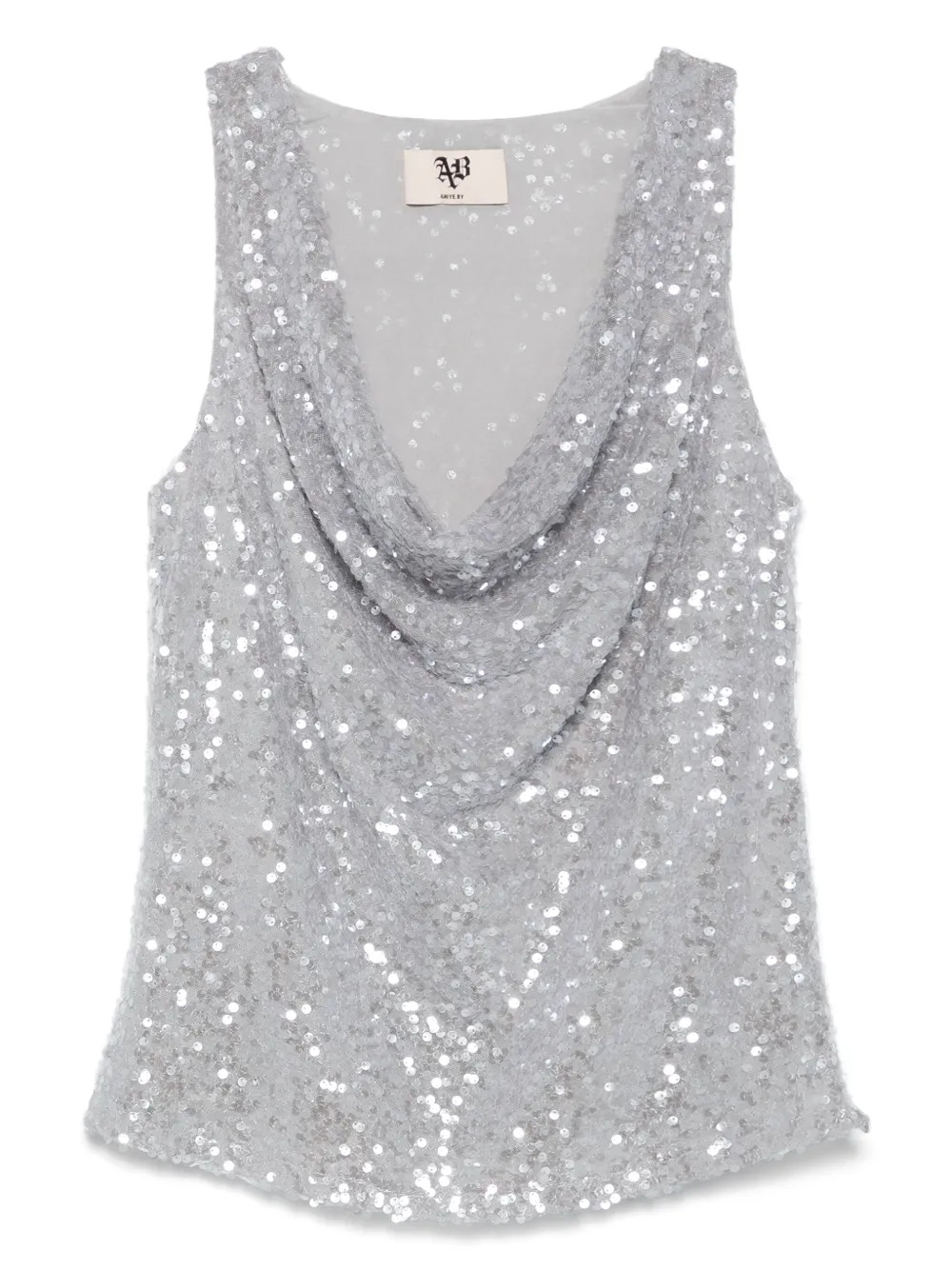 sequined tank top