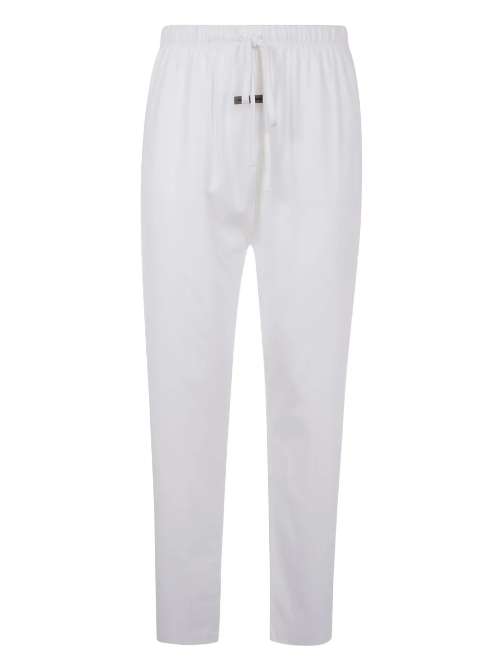 FEAR OF GOD ESSENTIALS elasticated-waist tapered trousers | White | Image 1