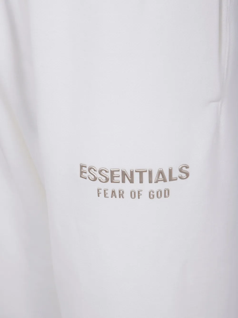 FEAR OF GOD ESSENTIALS Trainingsbroek met logo Wit