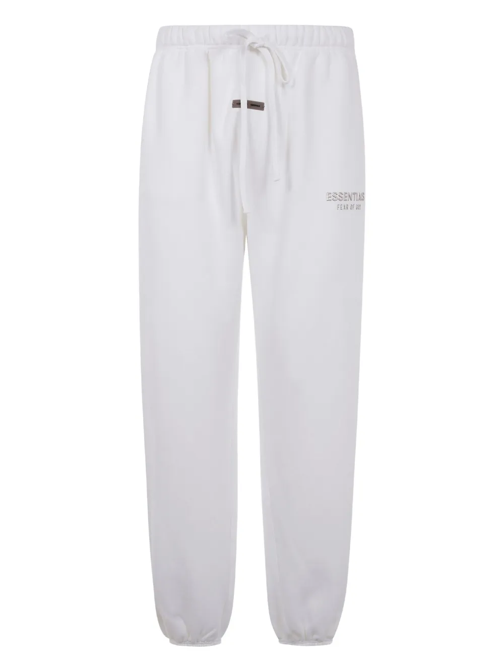 FEAR OF GOD ESSENTIALS embossed-logo track pants Wit