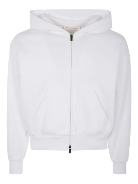 FEAR OF GOD ESSENTIALS zip-up hoodie