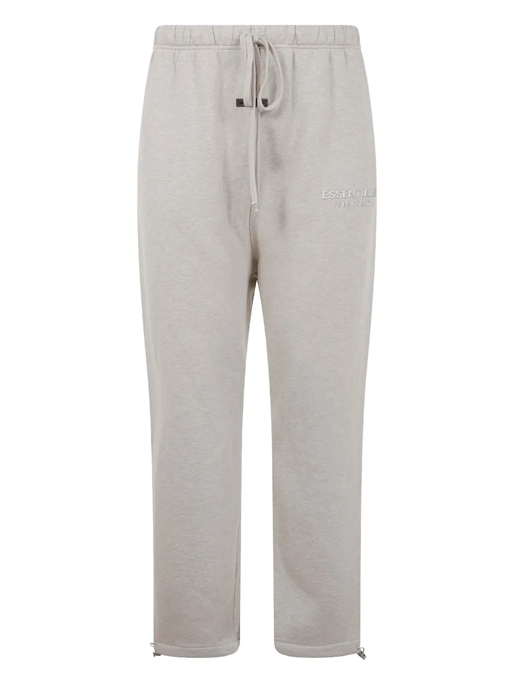 FEAR OF GOD ESSENTIALS Joggingbroek met geborduurd logo Grijs