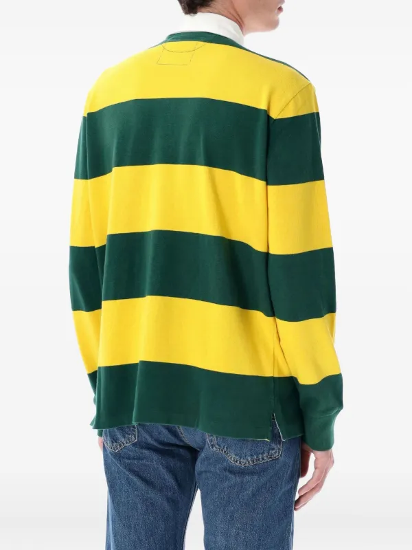 Polo Ralph Lauren ラガーストライプ ポロシャツ | グリーン | FARFETCH JP