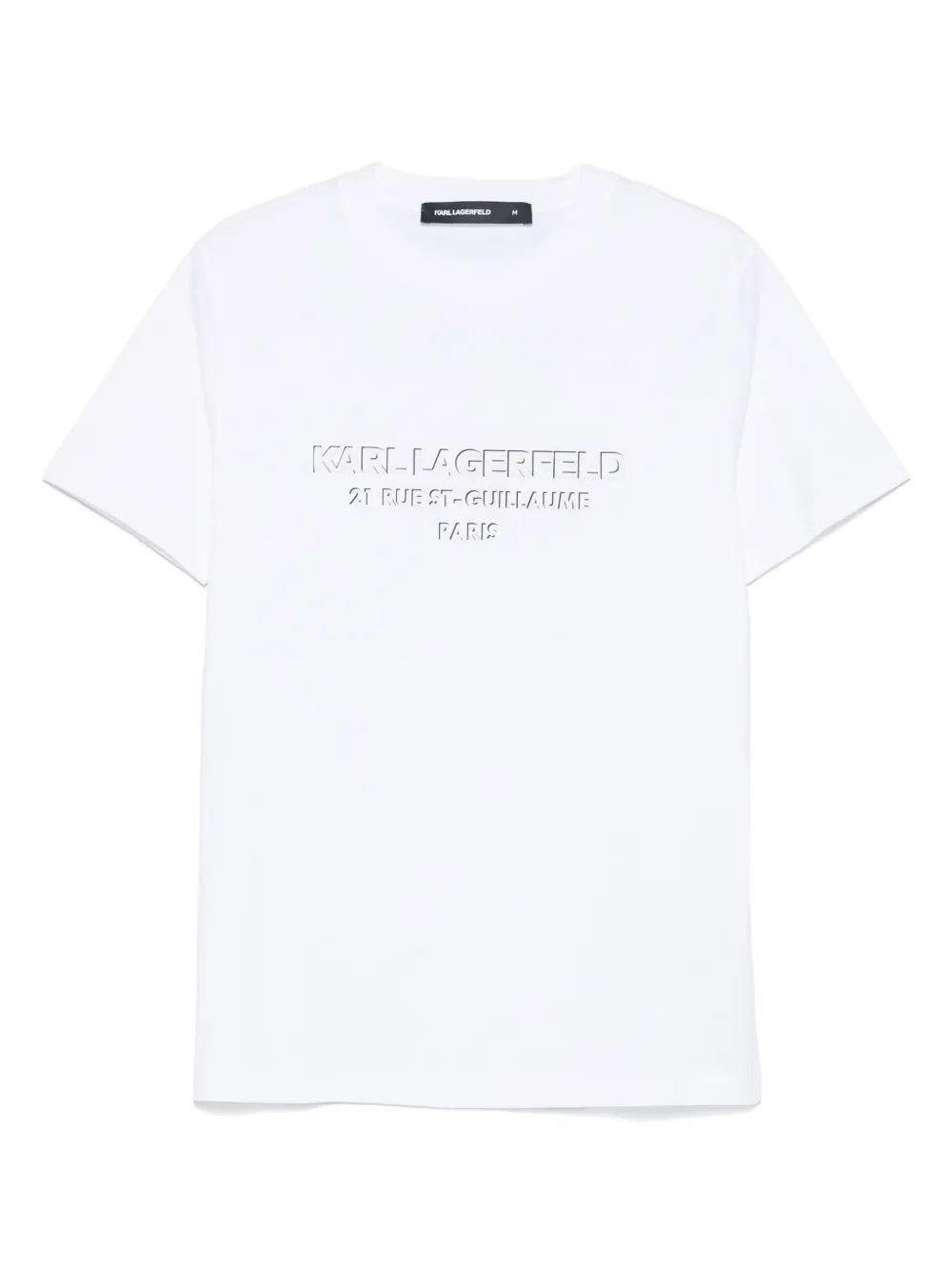 Karl Lagerfeld playera con logo estampado | blanco | Image 1