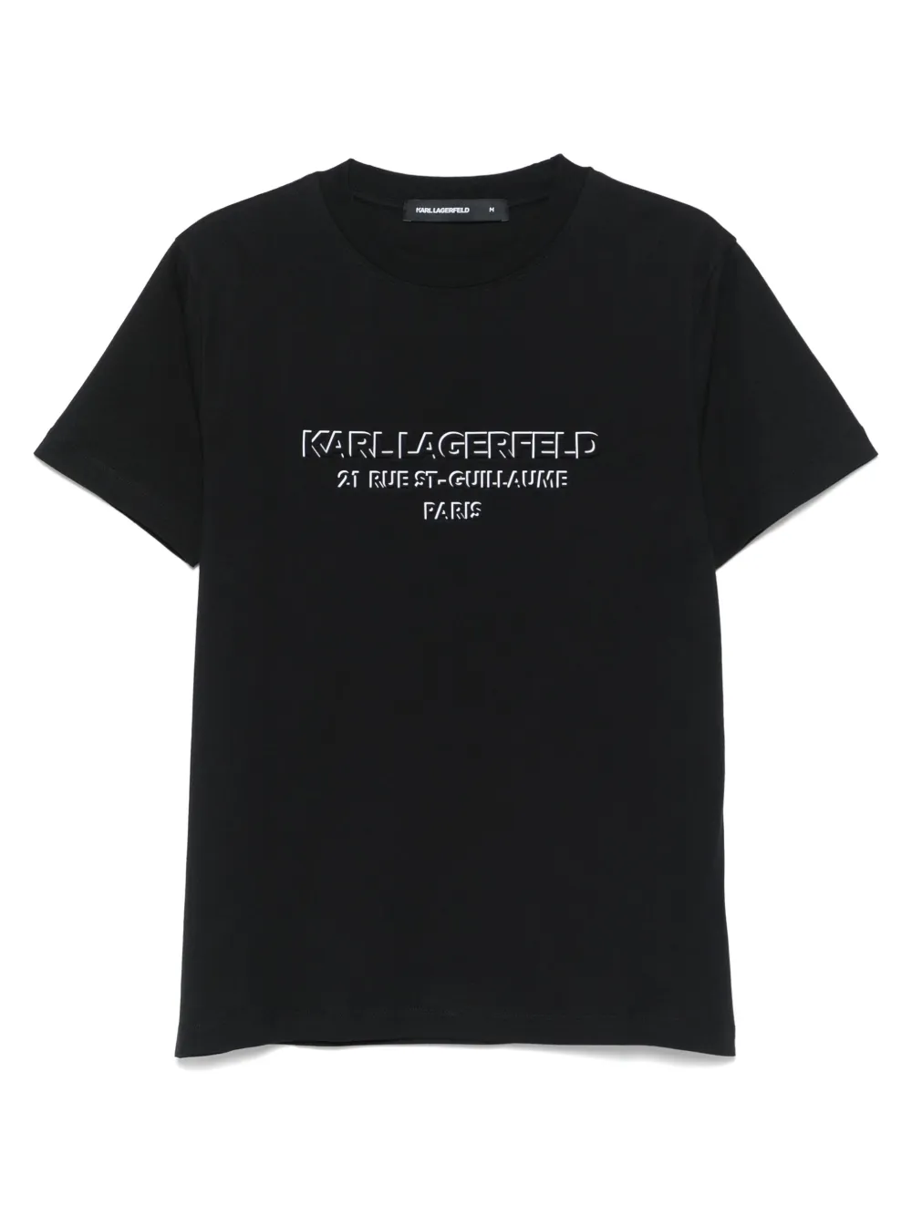Karl Lagerfeld playera con logo estampado | negro | Image 1