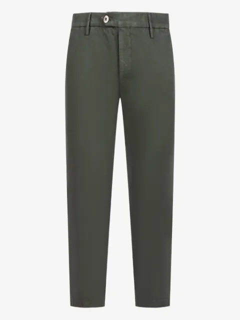 michael coal pantalones rectos con botones