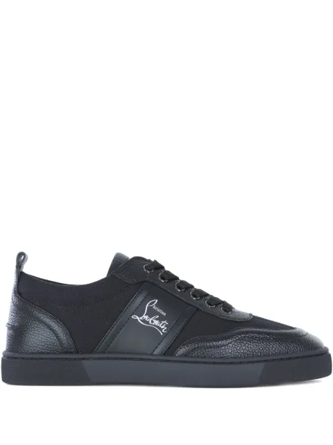 Christian Louboutin leather panelled sneakers