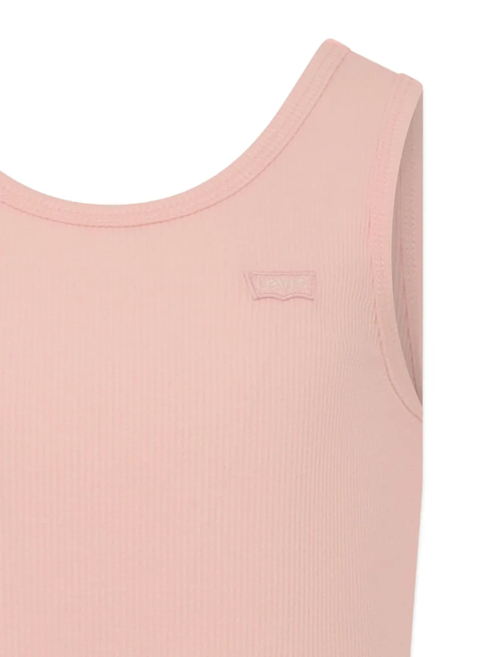 Levi's Kids Geribbelde top Roze