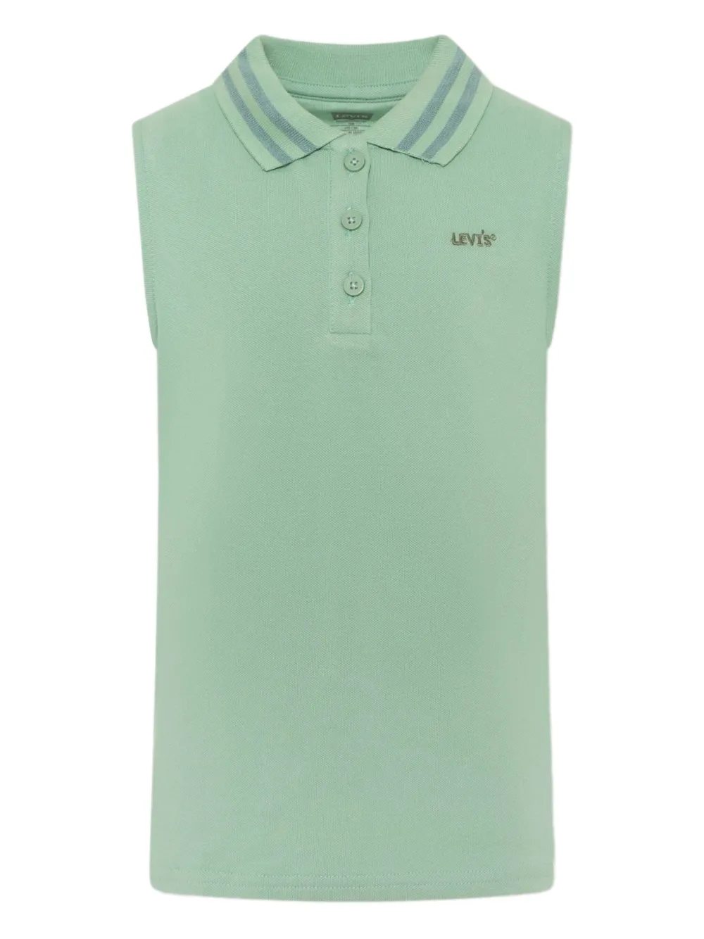 Levi's Kids sleeveless polo shirt | Green | Image 1