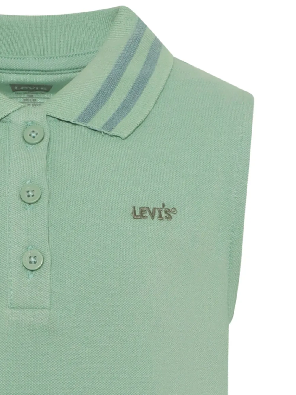 Levi's Kids Mouwloos poloshirt Groen