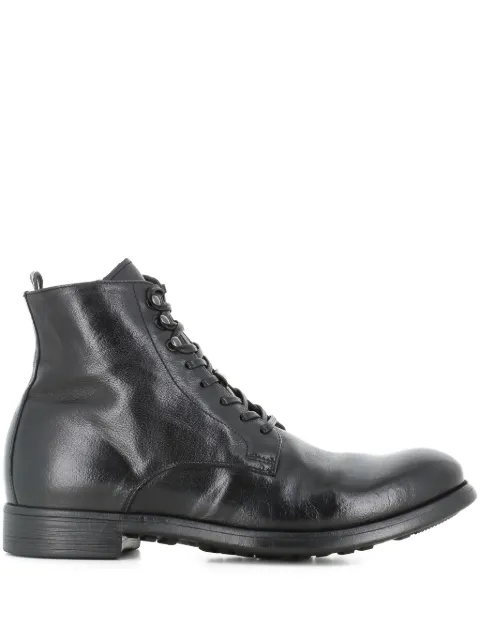 Officine Creative lace-up chelsea boots