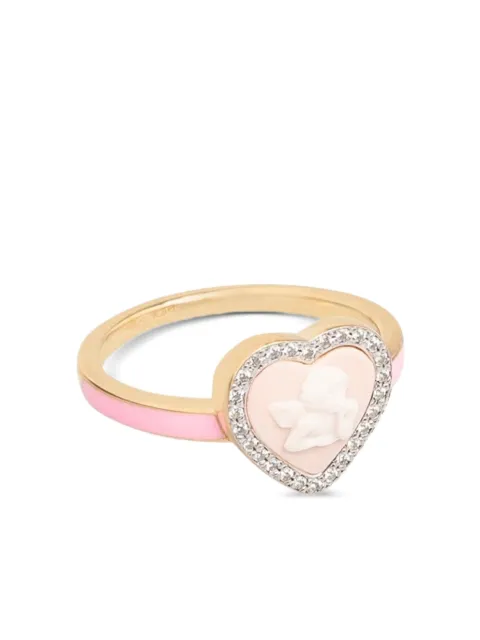 Cameo & Beyond anillo Sparkling Cherub