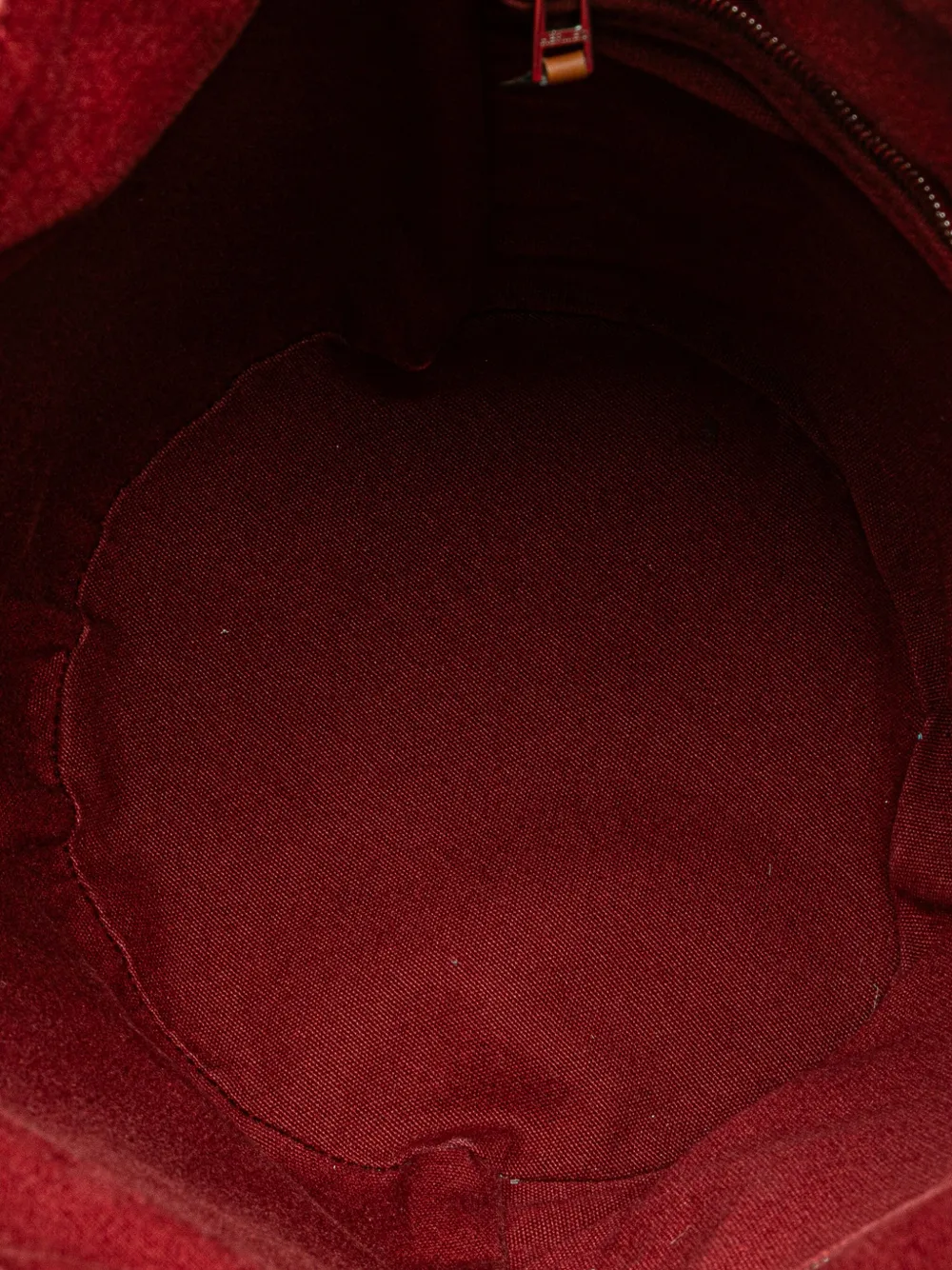 Pre-owned Hermes 2000-2020 Toile Saxo Mm Bucket Bag