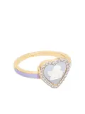 Cameo & Beyond Sparkling Cherub ring - Gold