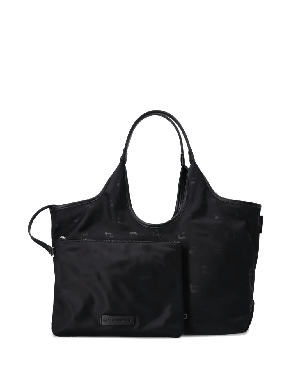 Karl Lagerfeld Ikon shopper Zwart