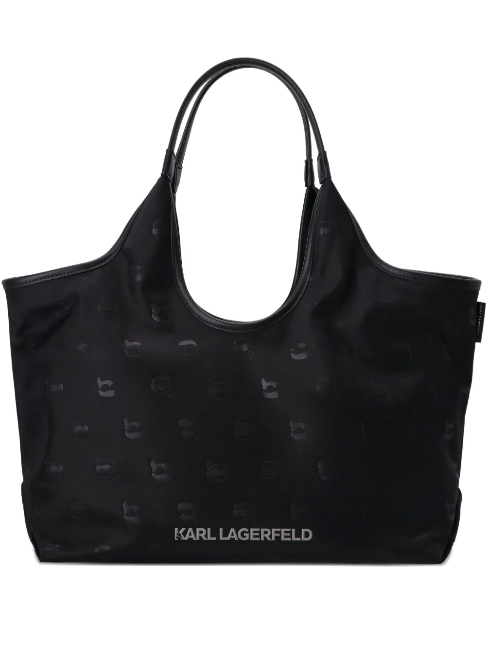 Karl Lagerfeld Ikon shopper Zwart