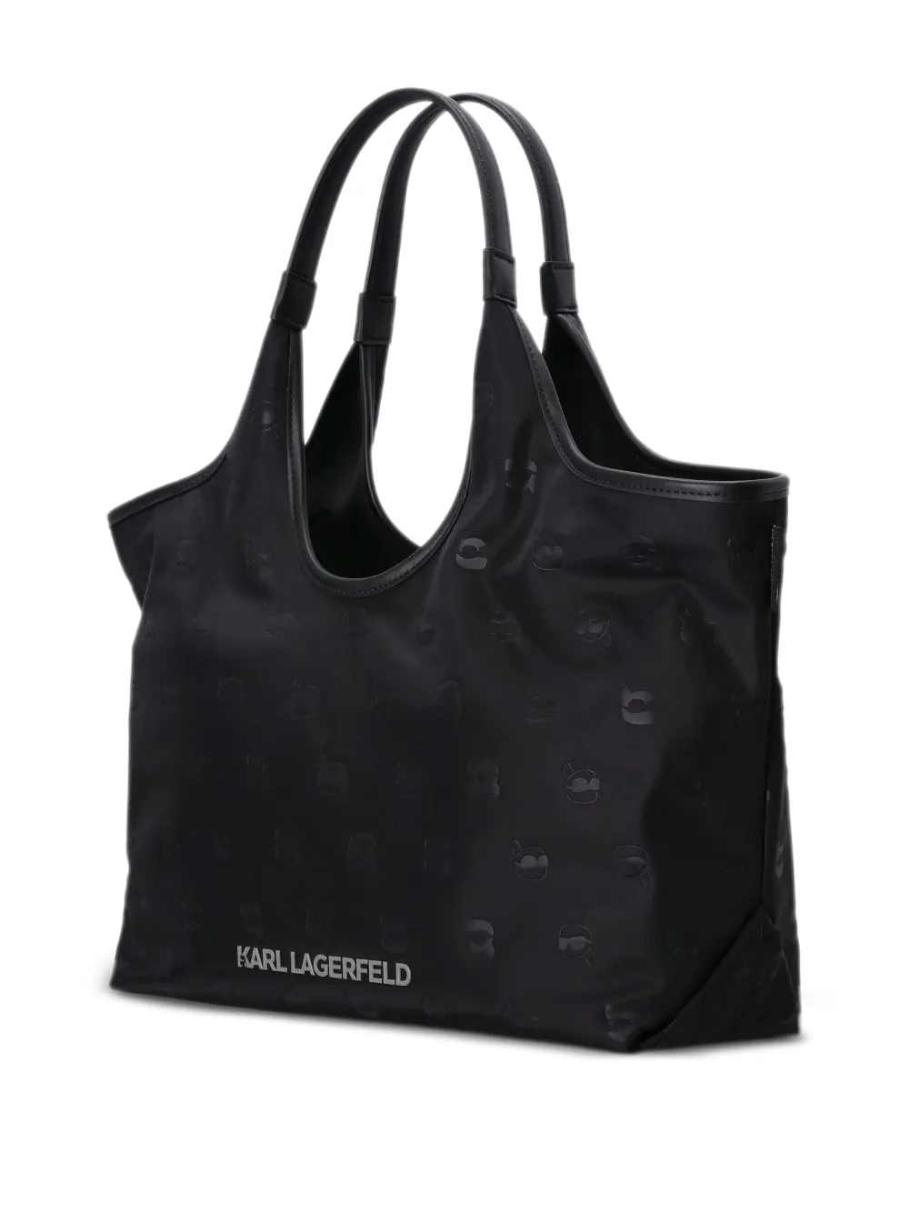 Karl Lagerfeld Ikon shopper Zwart