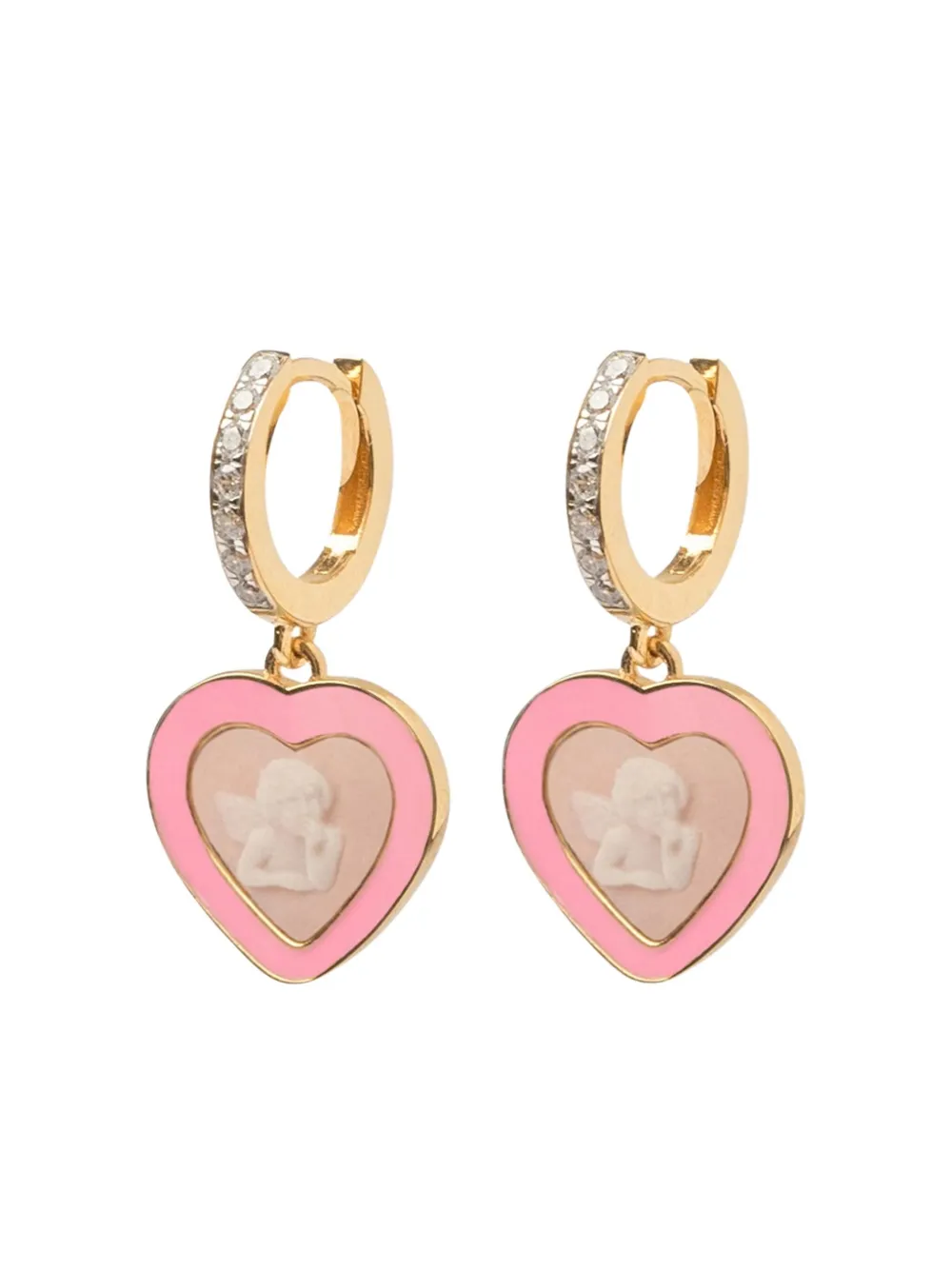 Cameo & Beyond aretes Friendship Cherubs | dorado | Image 1