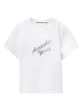 Alexander Wang Shrunken T-shirt - White
