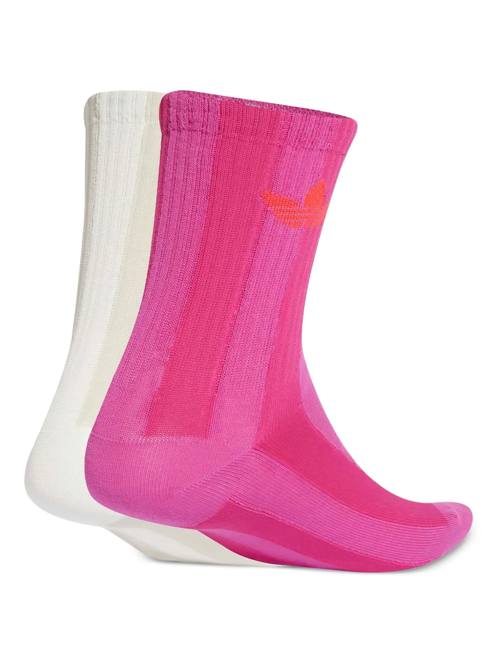 adidas striped socks (pack of two) | Image 2