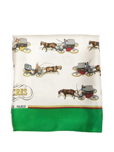 Hermès Pre-Owned 1965 Fiacres silk scarf