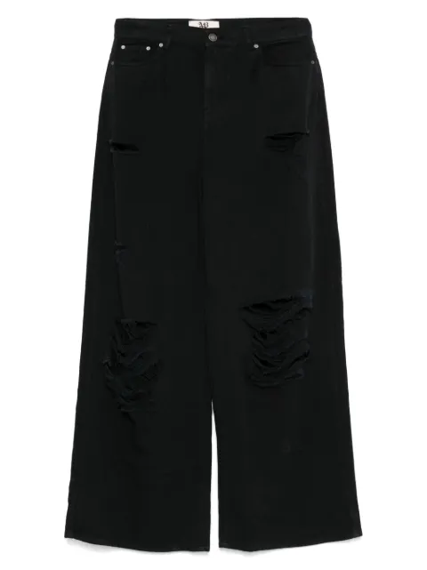 Aniye By distressed wide-leg jeans