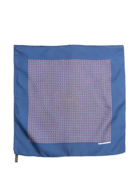 Hermès Pre-Owned fular de seda con estampado Gavroche 1990
