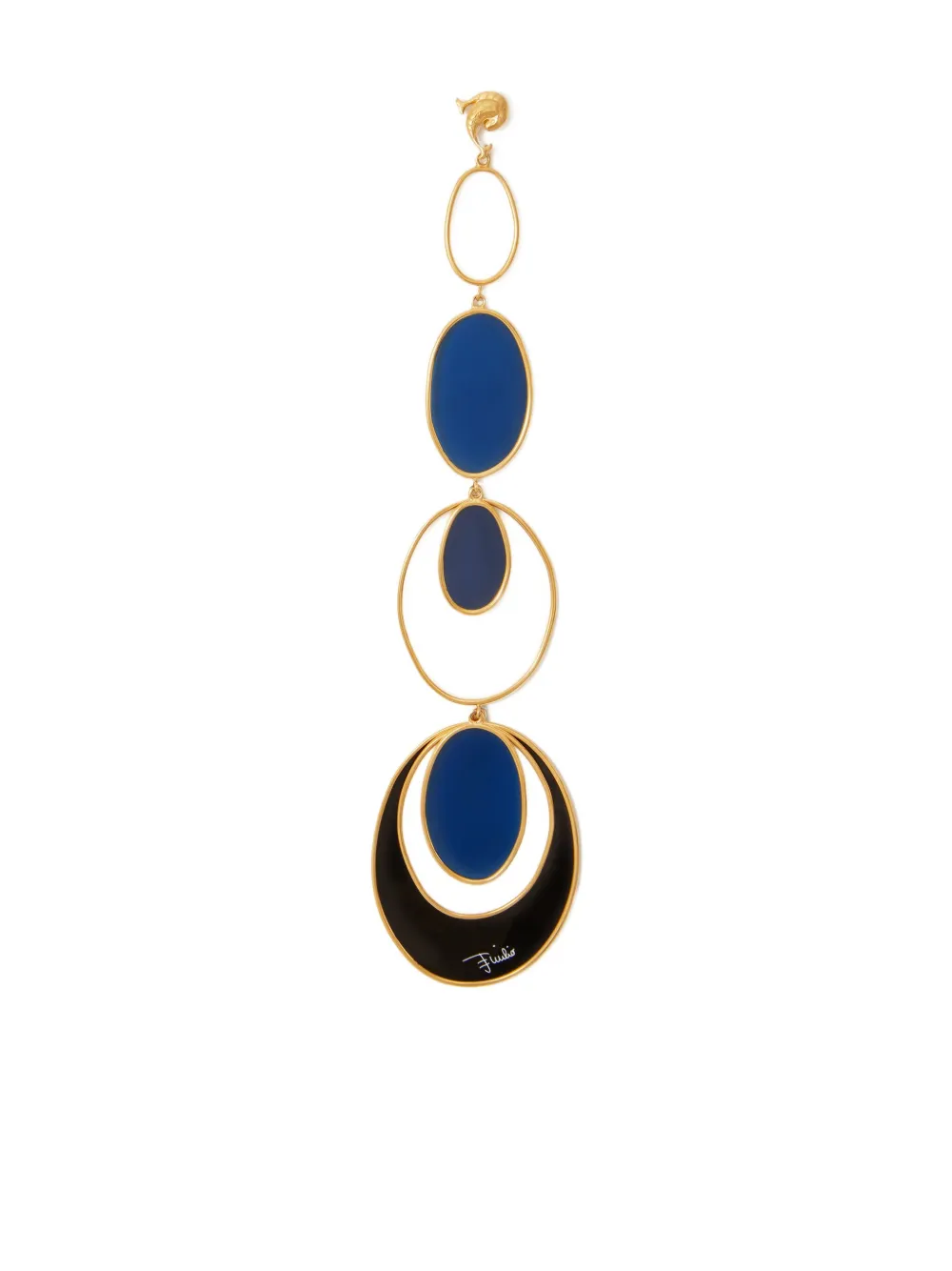 Pucci Bersaglio Drop Earring In Multi