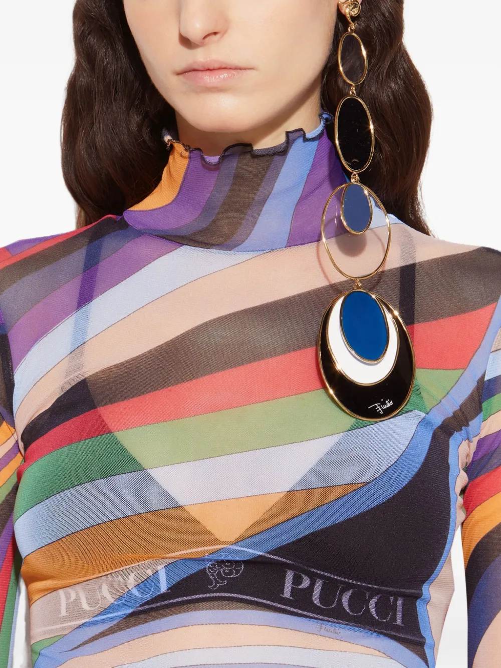 PUCCI Bersaglio drop earring | Image 2