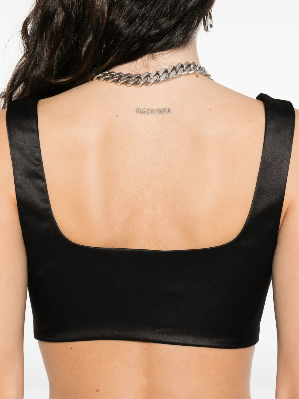 Aniye By Cropped-top In Black