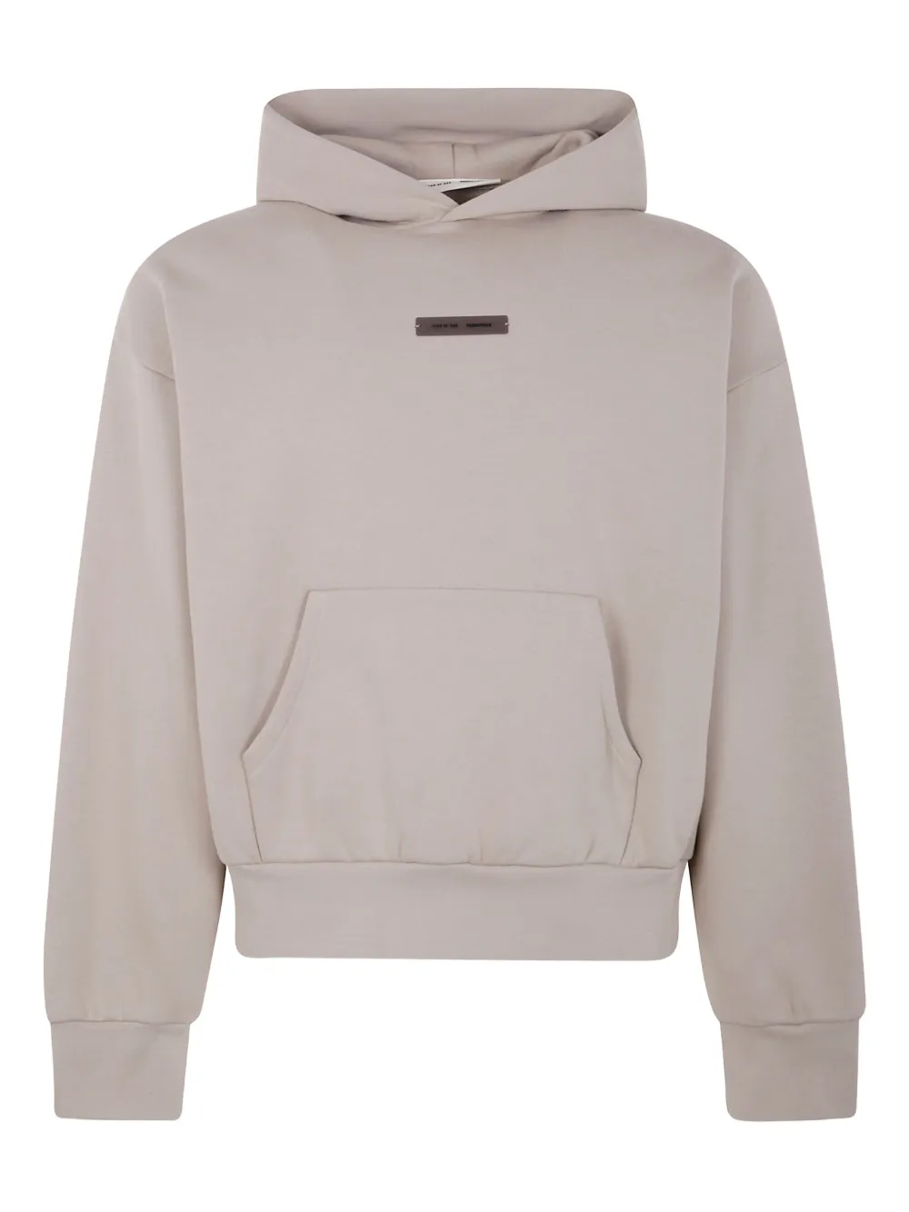 FEAR OF GOD ESSENTIALS Hoodie met logopatroon Beige