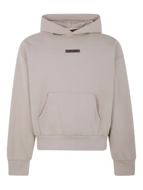 FEAR OF GOD ESSENTIALS logo-motif hoodie