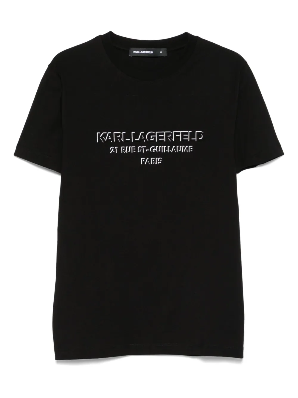 Karl Lagerfeld playera con logo estampado | negro | Image 1