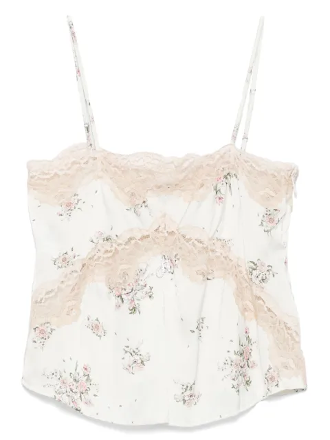 Aniye By camiseta de tirantes con estampado floral