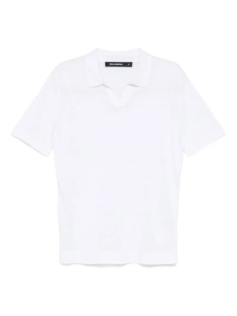 Karl Lagerfeld playera de lino | blanco | Image 1