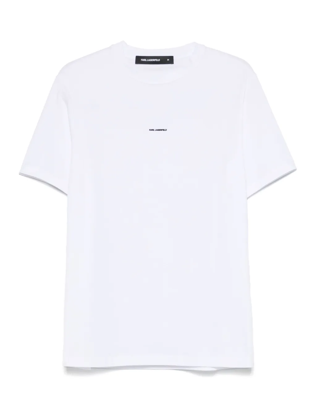 Karl Lagerfeld playera con aplique del logo | blanco | Image 1