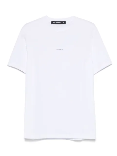 Karl Lagerfeld t-shirt à logo appliqué