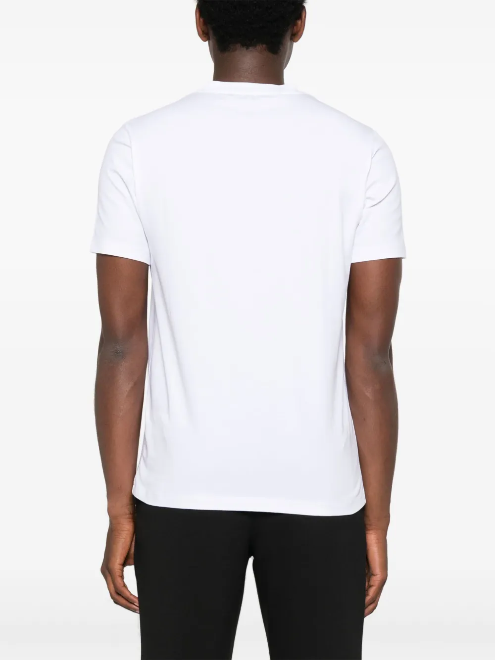 Karl Lagerfeld T-shirt met logo-applicatie Wit