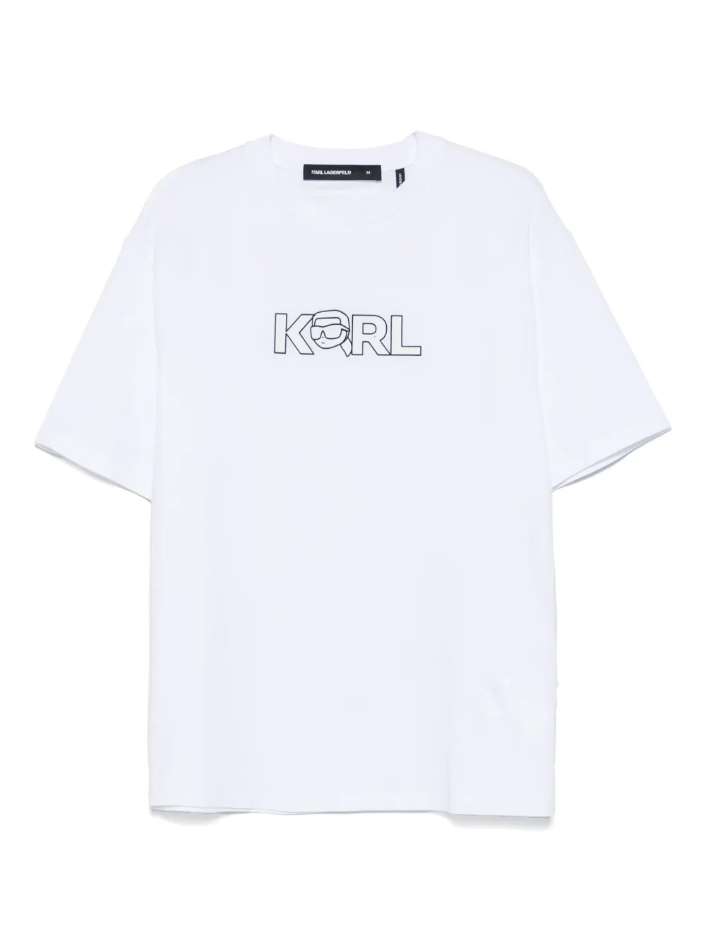 Karl Lagerfeld playera con logo estampado | blanco | Image 1