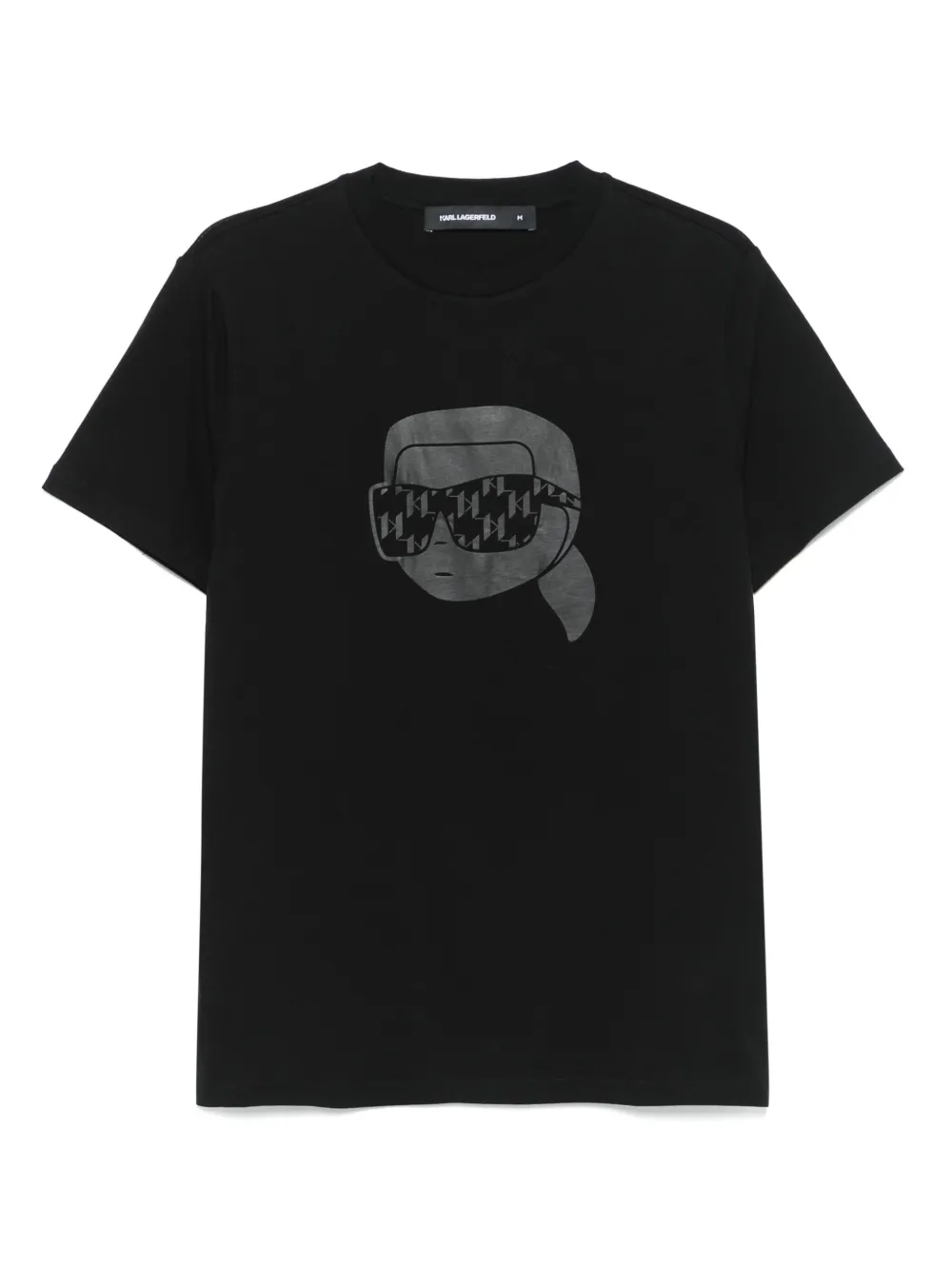 Karl Lagerfeld playera con estampado Ikonik Karl | negro | Image 1