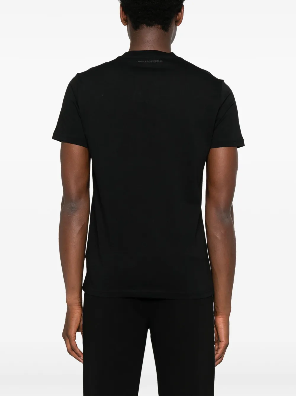 Karl Lagerfeld T-shirt met print Zwart