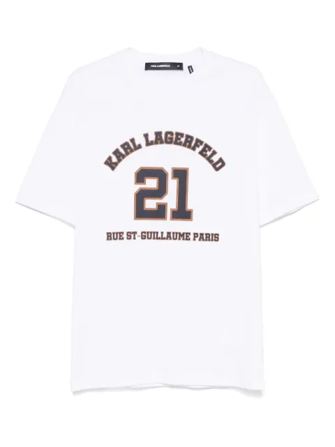 Karl Lagerfeld t-shirt à logo imprimé