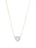 Cameo & Beyond Sparkling Cherub necklace - Purple