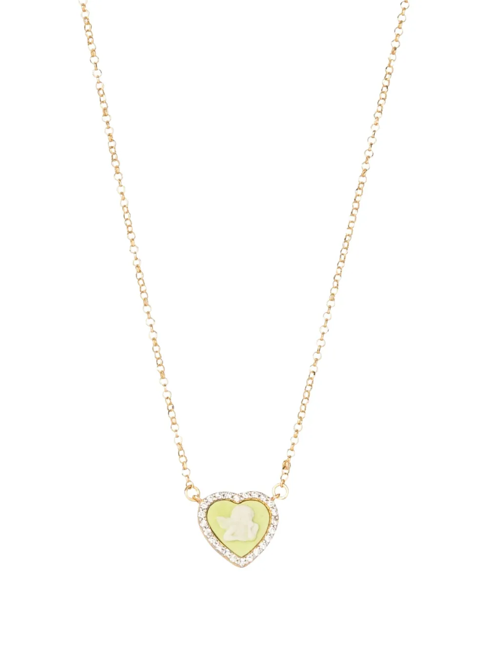 Cameo & Beyond collar Sparkling Cherub | dorado | Image 1